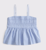 Girls Poplin Babydoll Cami