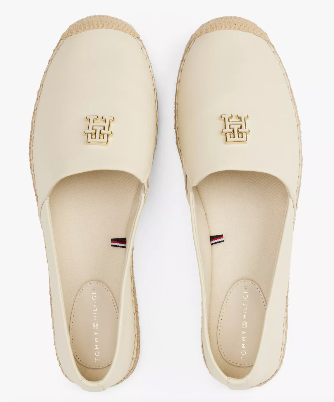 Leather Logo Espadrilles