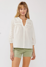 Solene Button Down Blouse