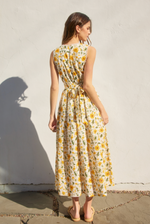 Daisy Dream Scalloped Lace Maxi Dress