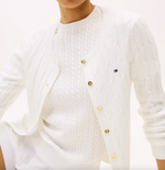 Classic Cable Knit Cardigan
