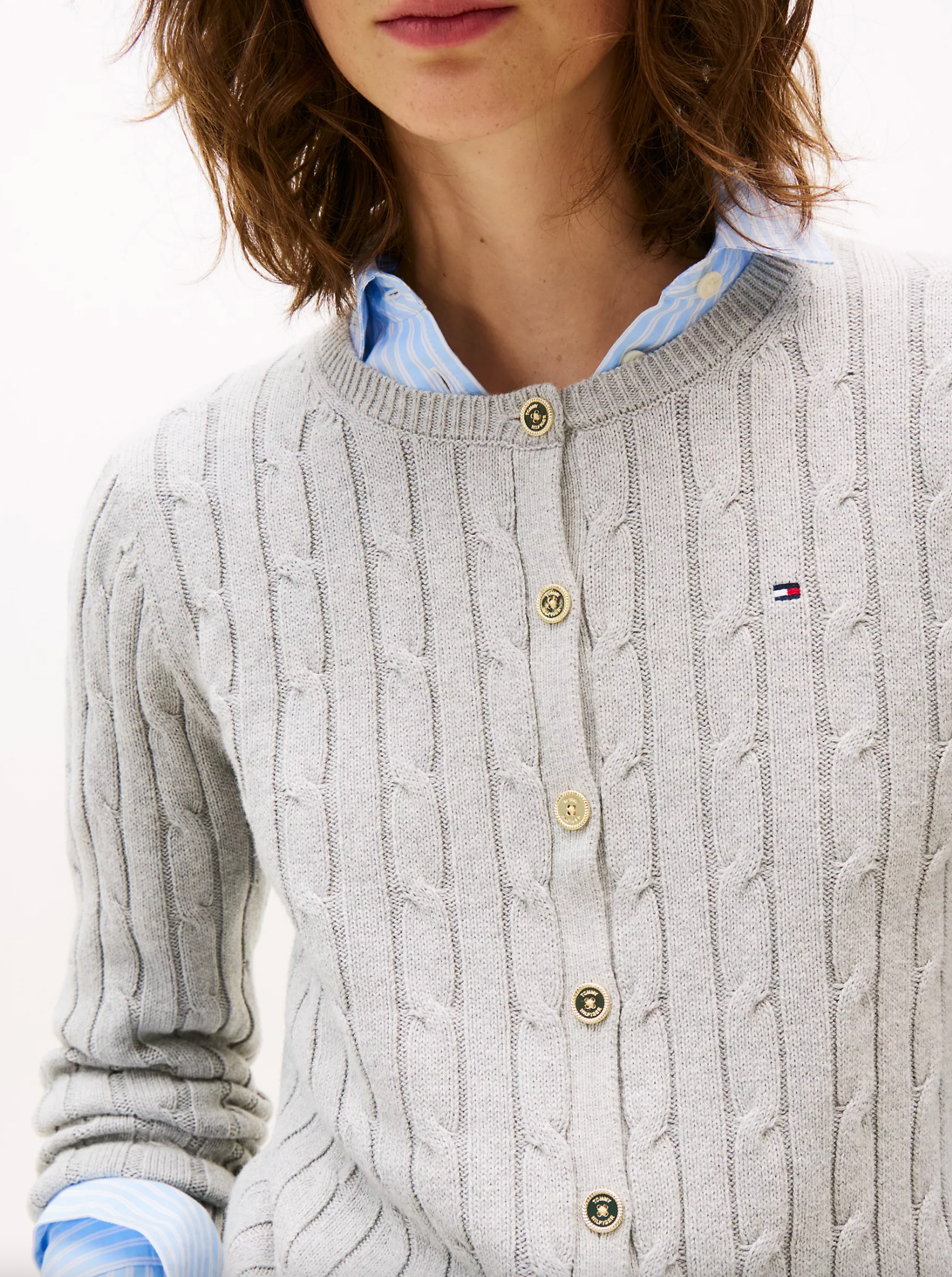 Classic Cable Knit Cardigan