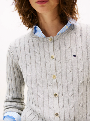 Classic Cable Knit Cardigan