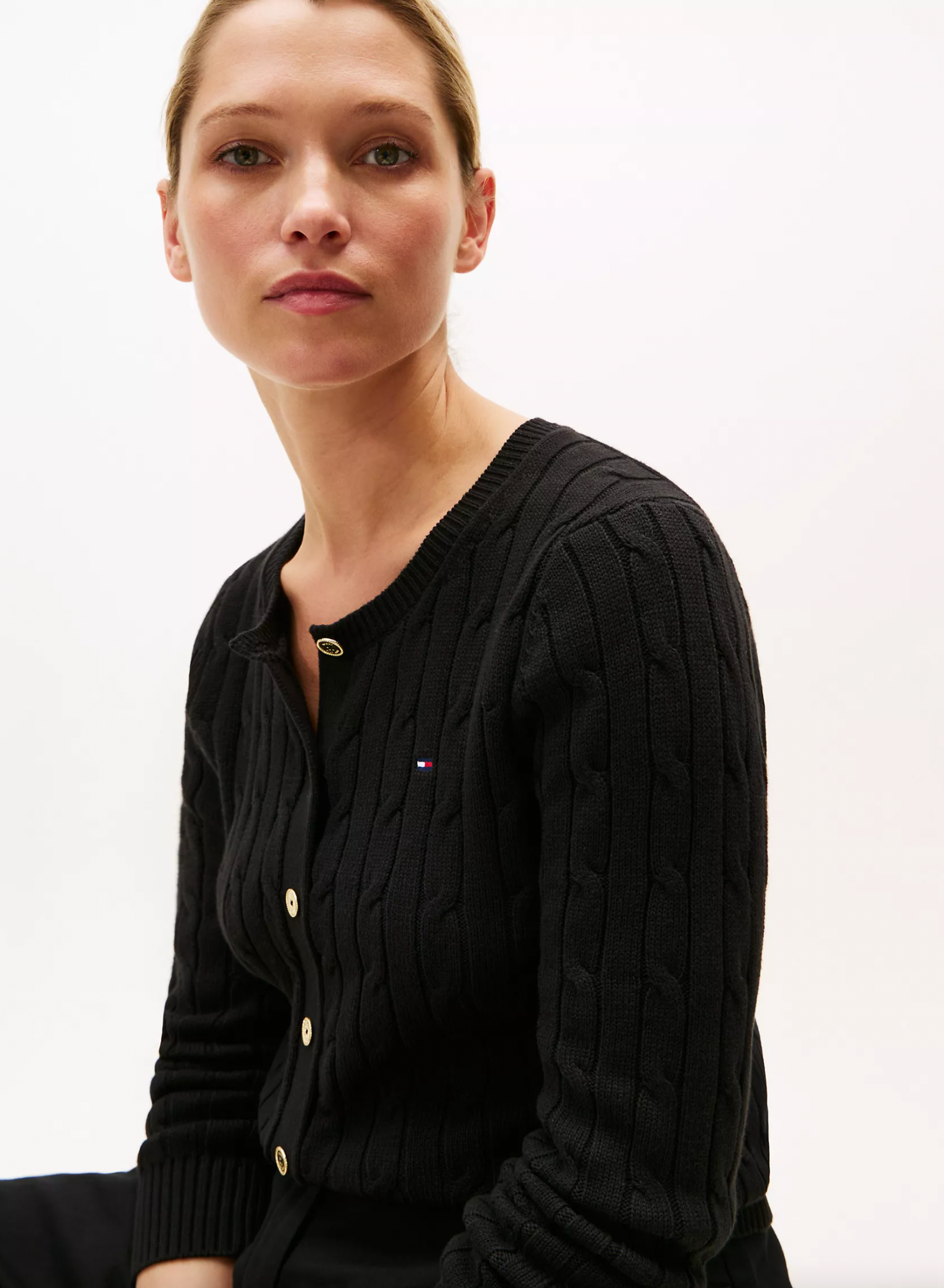 Classic Cable Knit Cardigan