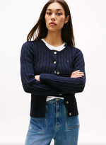 Classic Cable Knit Cardigan