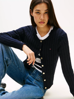 Classic Cable Knit Cardigan