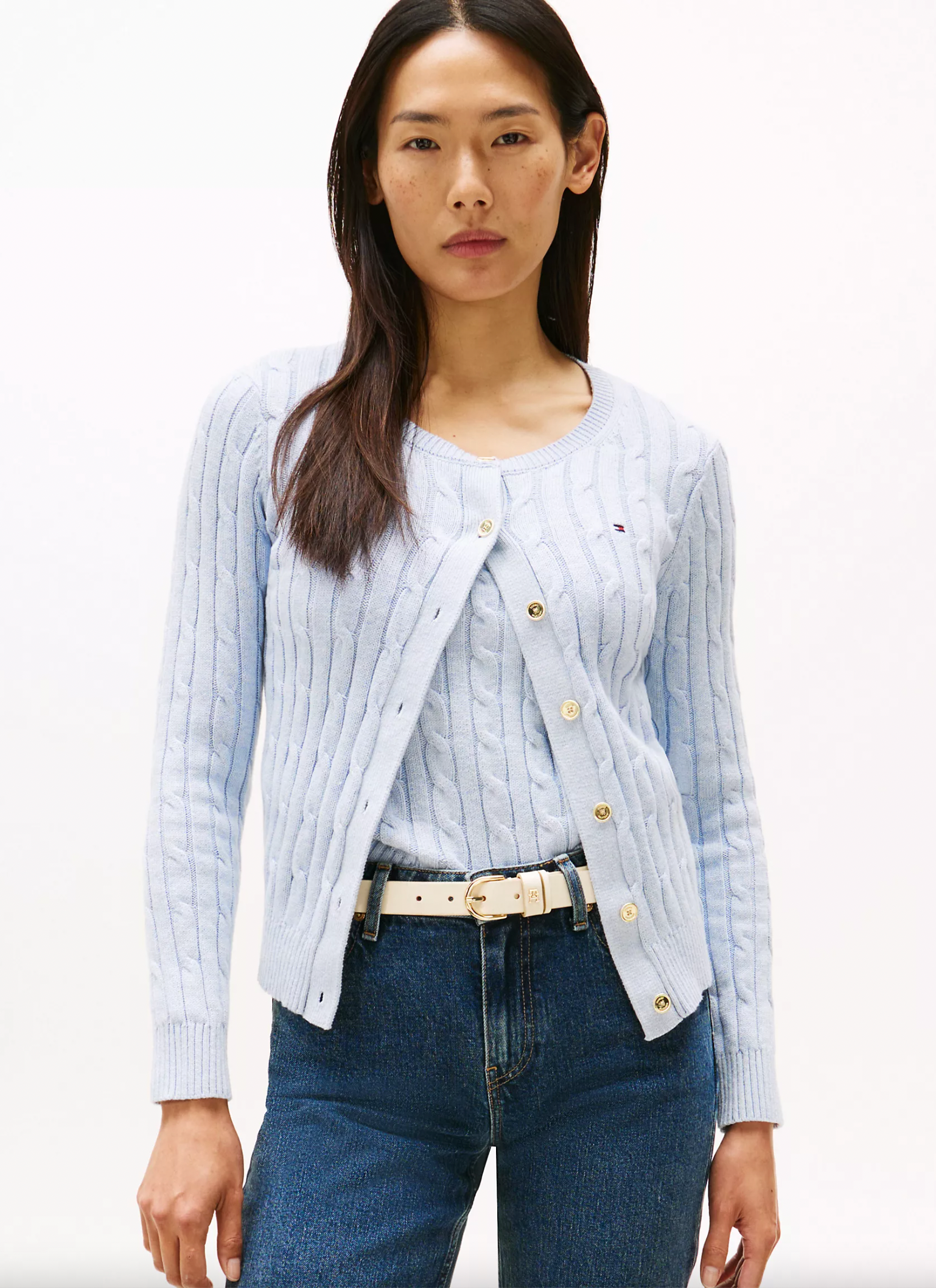 Classic Cable Knit Cardigan