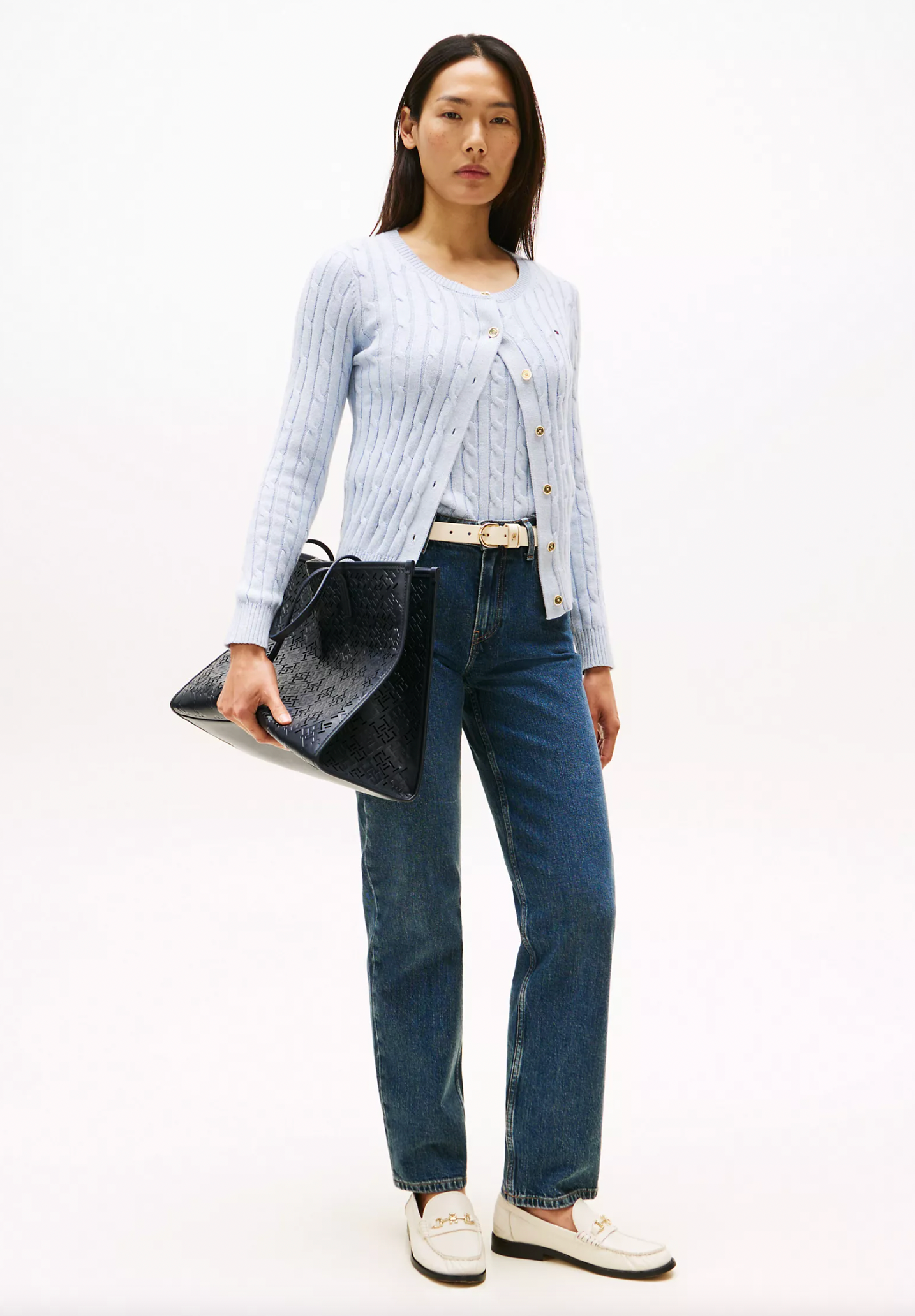 Classic Cable Knit Cardigan