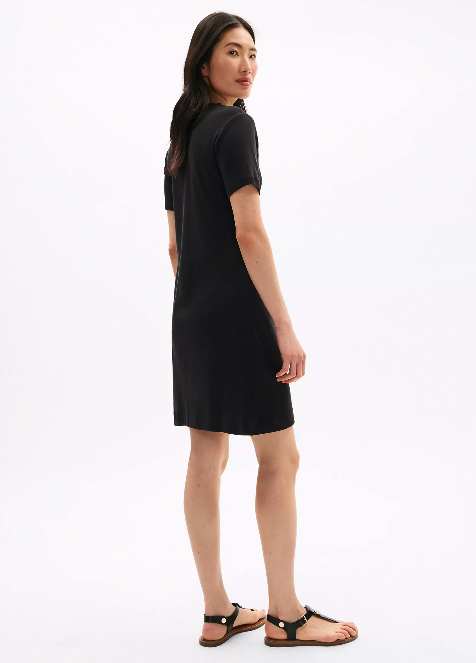 josefine tank flare dress Josefine Silk Chiffon Dress – Retrofete main image 1