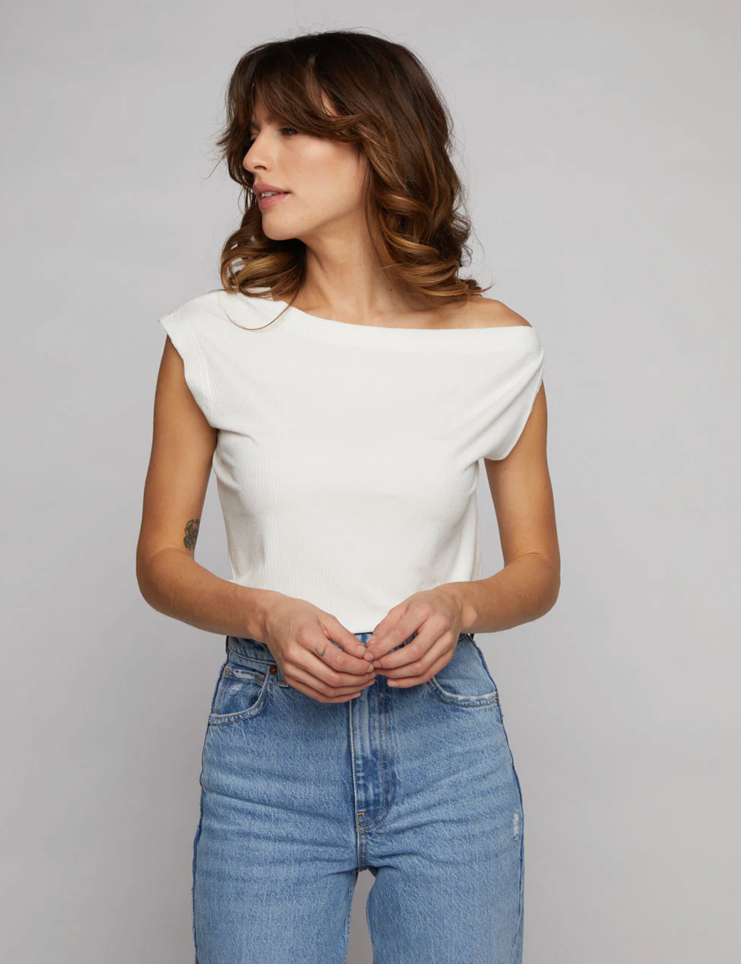 Drop Shoulder Top