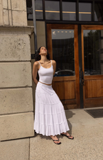 Tiered Midi Skirt