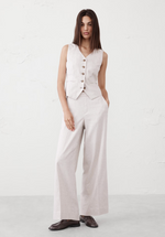 Hayden Linen Wide Leg Pants