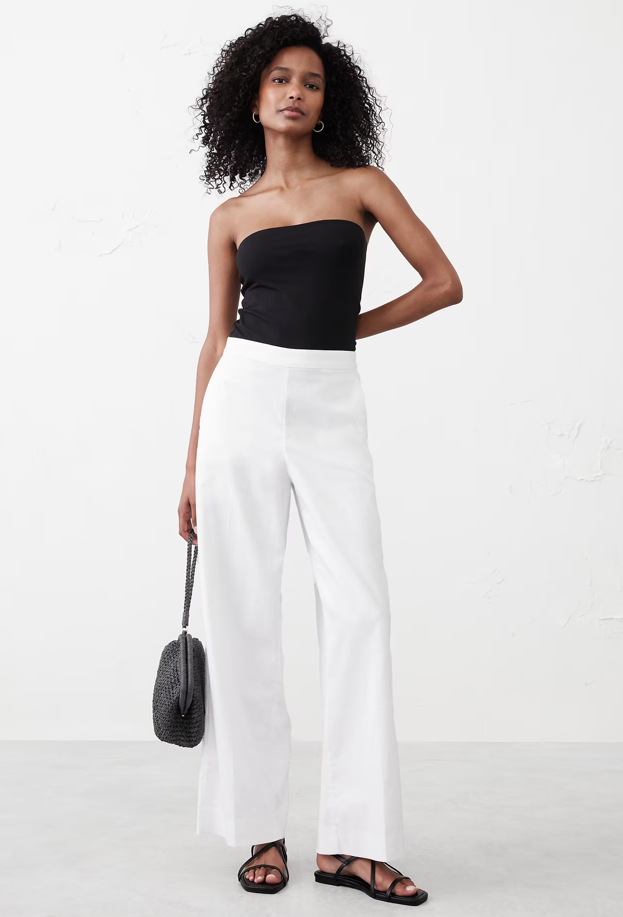 Hayden Linen Wide Leg Pants