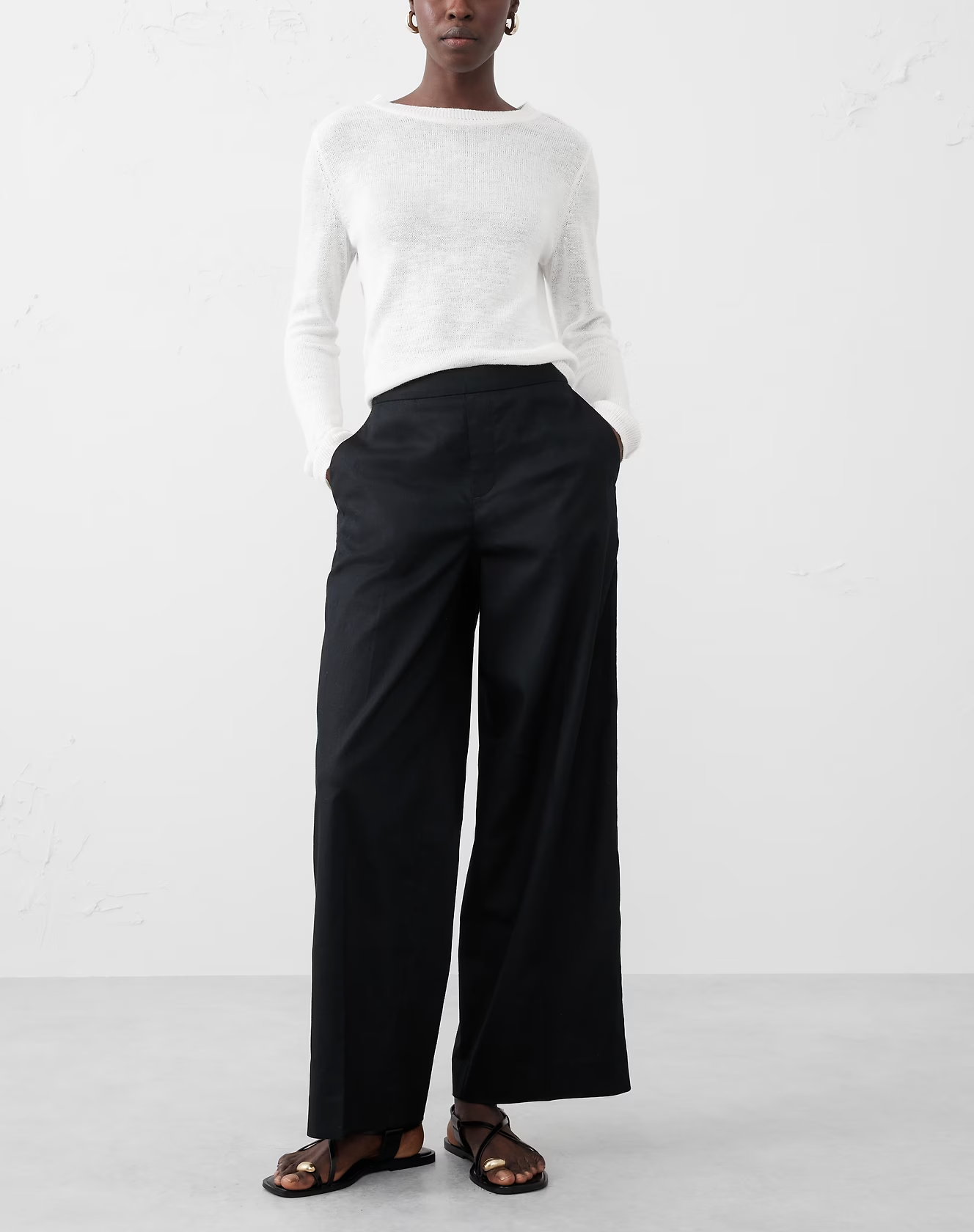 Hayden Linen Wide Leg Pants