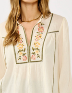 Sevina Embroidered Blouse