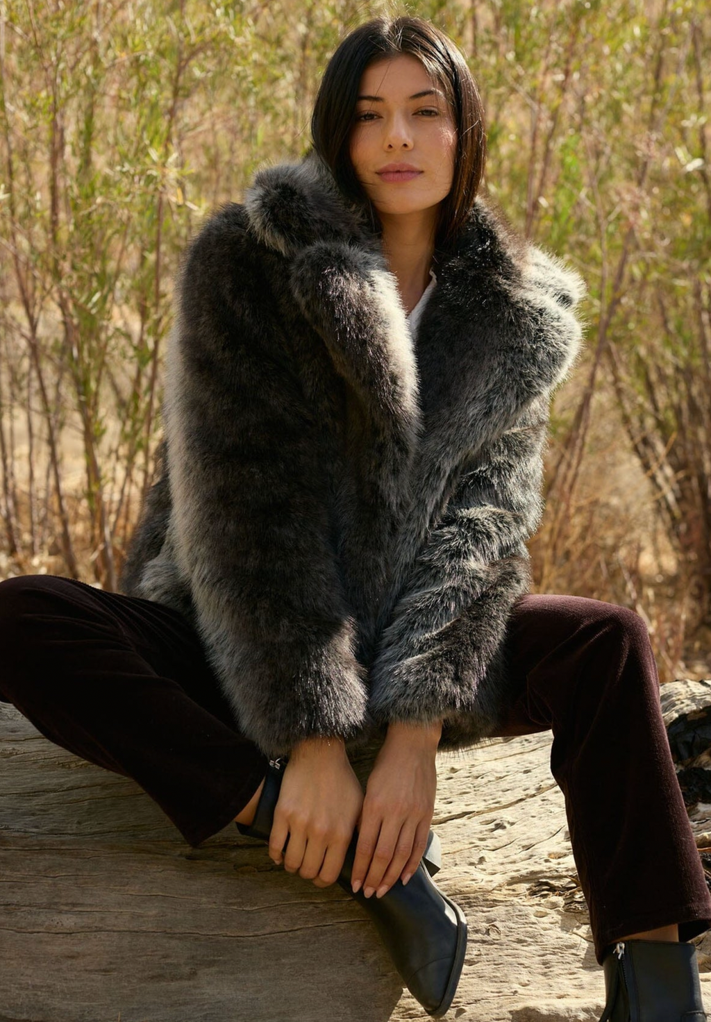 Mira Faux Fur Jacket