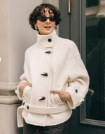 Cole Oversized Wool Short Coat