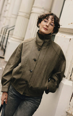 Ashley Oversized Suede Jacket