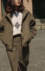 Ashley Oversized Suede Jacket