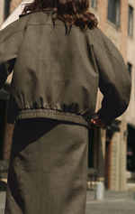 Ashley Oversized Suede Jacket