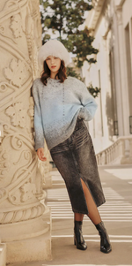 Debbie Denim Pencil Skirt