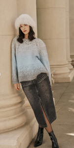 Debbie Denim Pencil Skirt