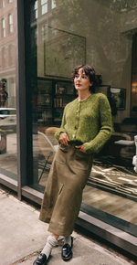 Debbie Denim Pencil Skirt