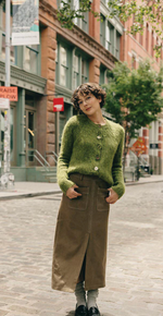 Debbie Denim Pencil Skirt