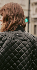 Heath Oversized Faux Leather Jacket