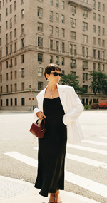 Kia Oversized Linen Blazer