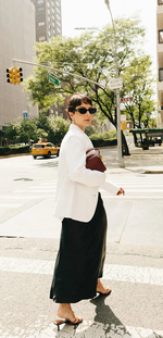 Kia Oversized Linen Blazer