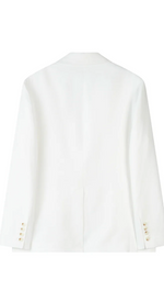 Kia Oversized Linen Blazer