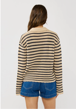 Santorini Striped Cardigan