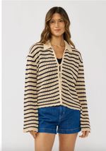 Santorini Striped Cardigan