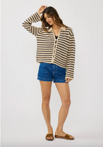 Santorini Striped Cardigan
