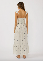 Maribel Embroidered Maxi Dress