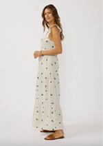 Maribel Embroidered Maxi Dress