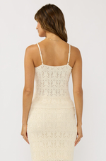 Dani Pointelle Top & Skirt Set