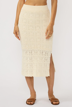 Dani Pointelle Top & Skirt Set