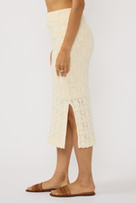 Dani Pointelle Top & Skirt Set