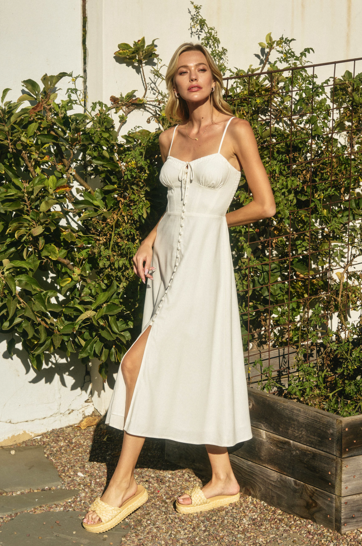 Heaven Sent Sweetheart Corset Midi Dress-In Stock – Elephant Clouds Apparel