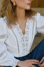 Drew Cotton Blouse