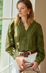 Drew Cotton Blouse