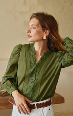 Drew Cotton Blouse