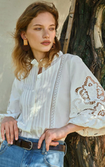 Chandler Cotton Blouse
