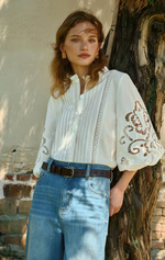 Chandler Cotton Blouse