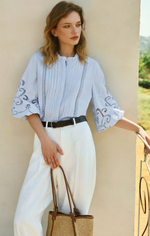 Chandler Cotton Blouse
