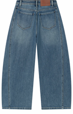 Evie Mid-Rise Barrel Jeans