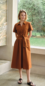 Ellory Cotton Shirt Dress