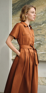 Ellory Cotton Shirt Dress